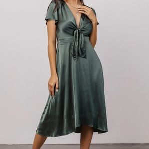 Baltic Born Satin Midi Dress